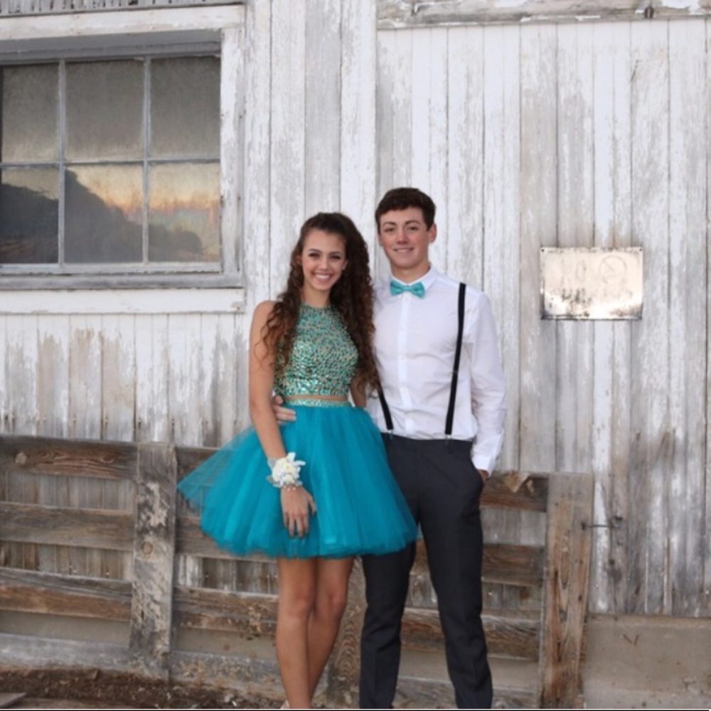 Sherri hill two piece homecoming/ formal dress